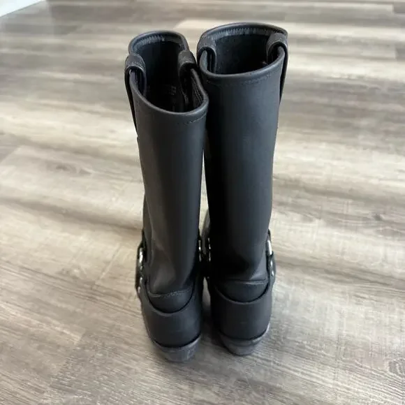 Frye Harness 12R Boots Black - Picture 10 of 13